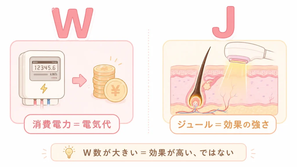 軸2：消費電力（効果とは比例しない）